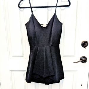 Black Romper Dress